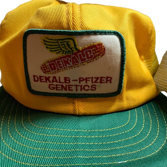 Lot of 4 Vintage Baseball Caps Mesh Snapback Closures - Picture 2 of 5